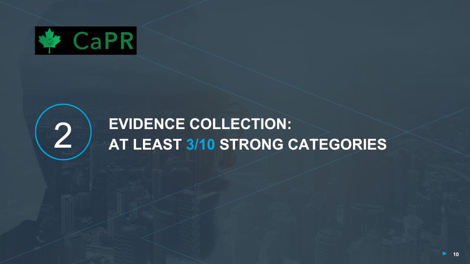 Thu thập bằng chứng cho Định cư Mỹ EB-1A theo nguyên tắc 3/10