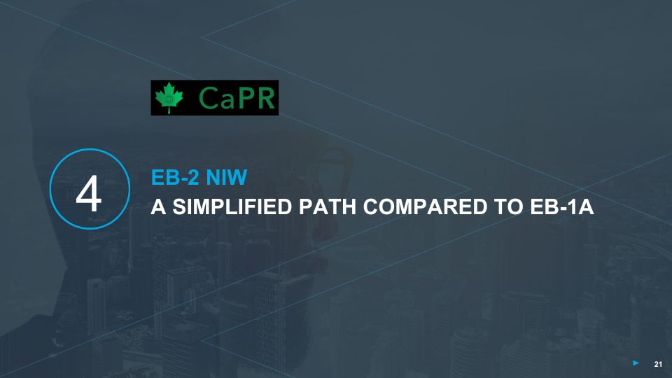 Định cư Mỹ EB-2 NIW – Con đường đơn giản hơn so với EB-1A