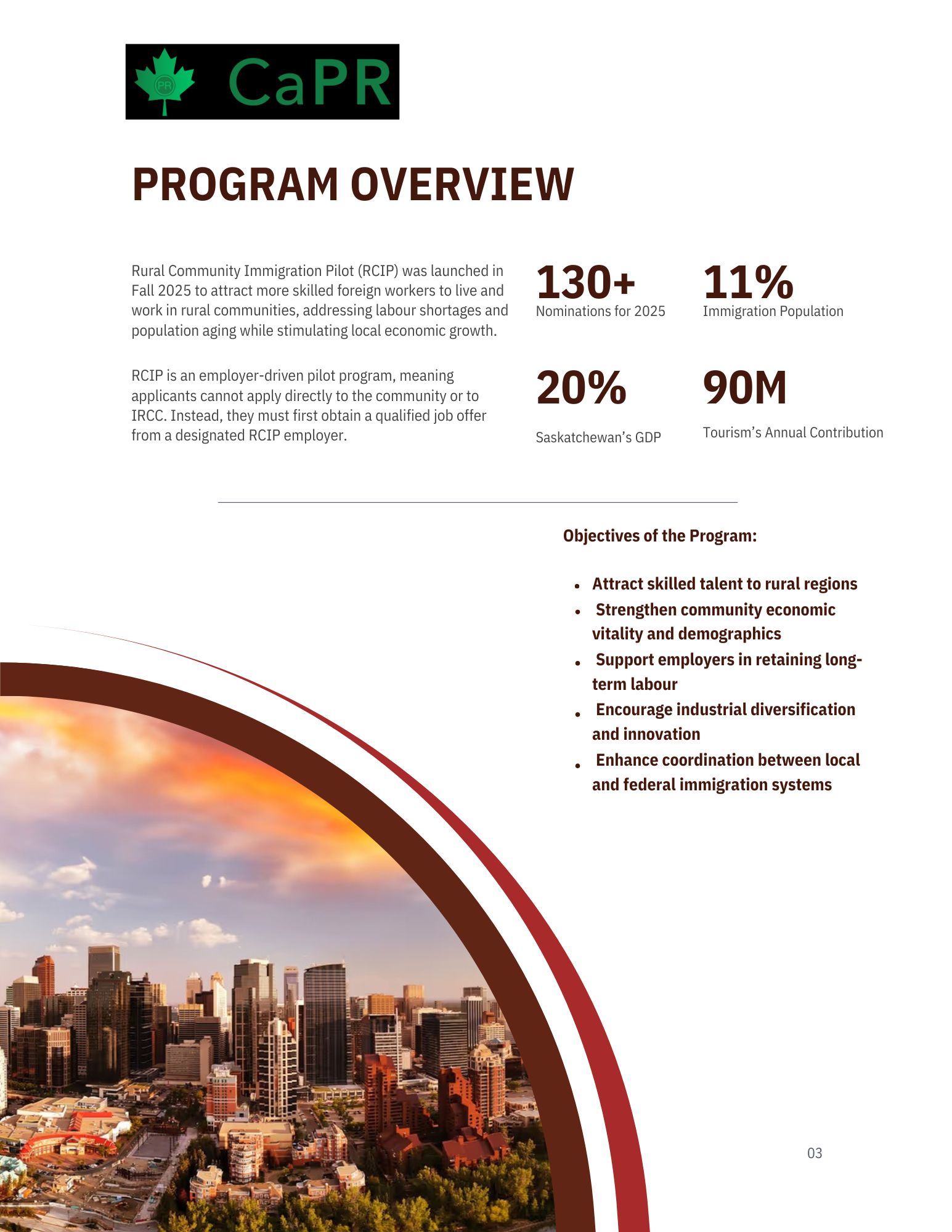 3 Tổng quan Cách định cư Canada theo chương trình RCIP Moose Jawjpg