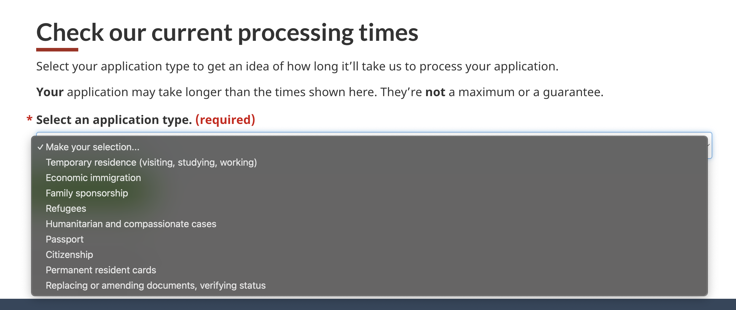 Cách kiểm tra thời gian xét duyệt hồ sơ Canada chính xác