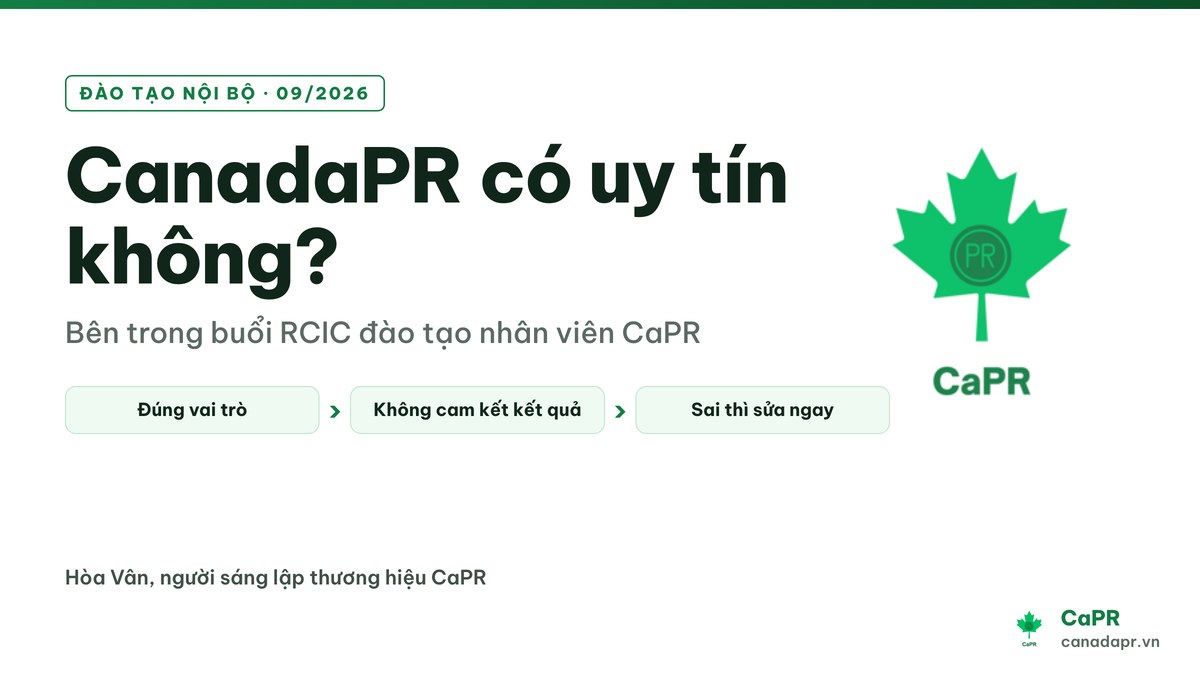 CaPR có uy tín không: bên trong buổi đào tạo nhân viên CaPR